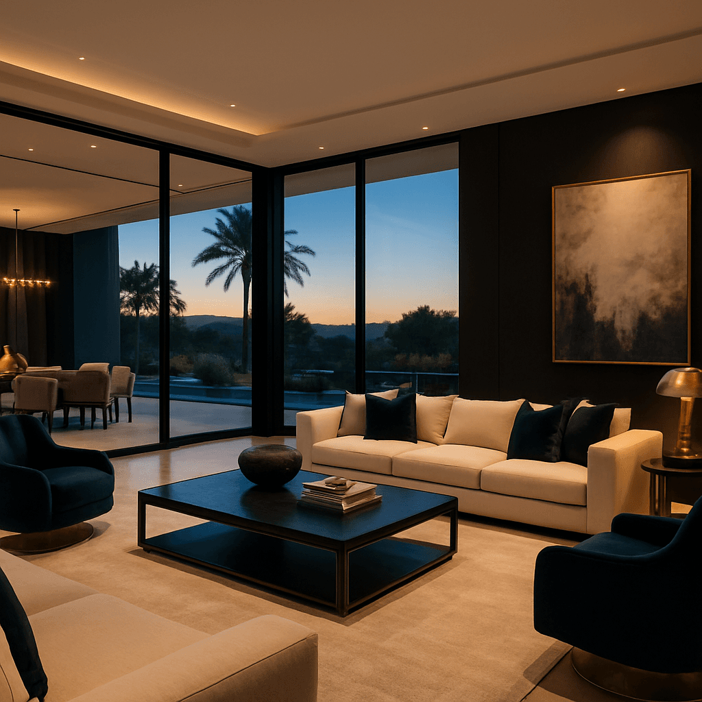 Luxury modern home interior