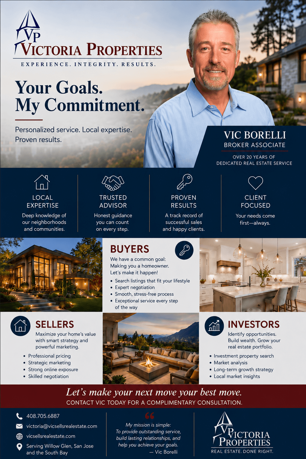 Vic Borelli with Victoria Properties