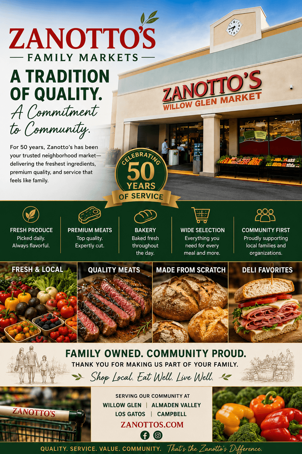 Zanotto's Willow Glen Market