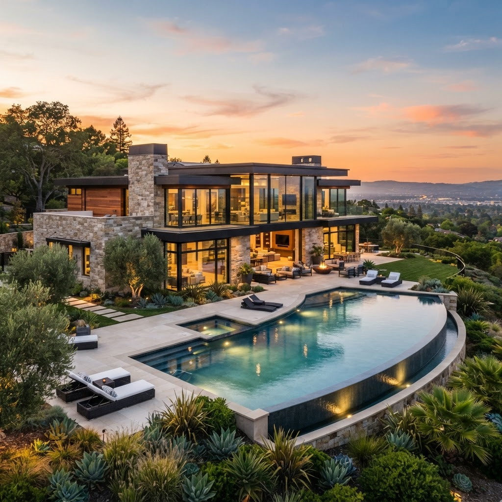 Los Gatos Luxury Estate — 215 Overlook Rd, Los Gatos, CA